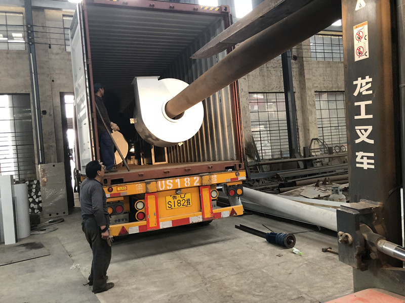 烘干機(jī)設(shè)備裝箱中 烘干機(jī)裝箱